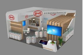 BYD展览模型图片