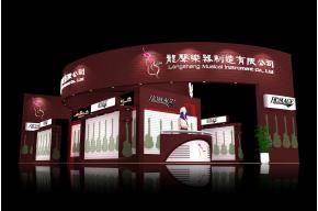 龙声乐器展览模型图片