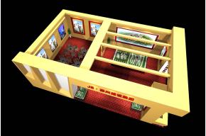 苏州建设集团展览模型图片