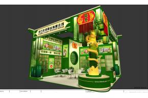 龙须粉丝展览模型图片