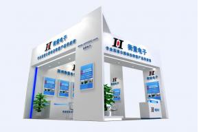 衡量电子展览模型图片