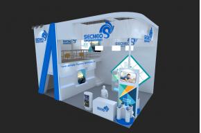 SECNEO医疗器械展台模型图片