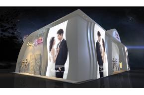 爱尚妮婚纱展台模型图片