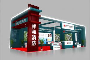 祥和消防展览模型图片