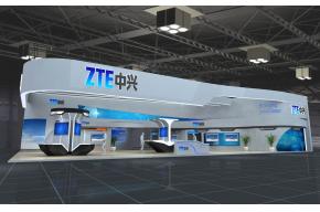 中兴展览展示模型