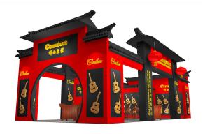 神曲乐器展览模型图片