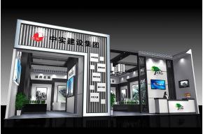 中实建设大树展览模型图片