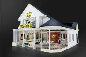 绍兴金轩展览模型图片