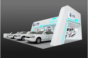 上汽集团展览模型图片