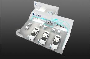 上汽集团展览模型图片