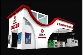 日立冷冻机展览模型图