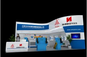 三叶机械展览模型图片