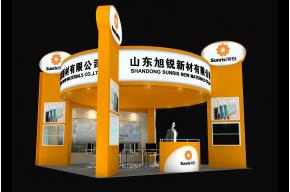 旭锐新材展览模型图片
