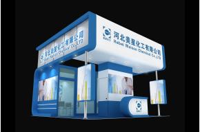 美星化工展览模型图片
