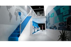 Snibe展台模型图片