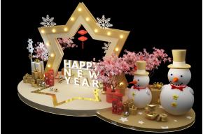 新年美陈小点