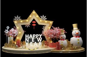 新年美陈小点