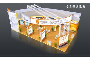 华润金融展览模型