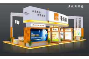 华润金融展览模型