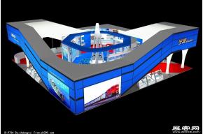 宁波物流展览模型