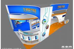 宁波现代物流展览模型