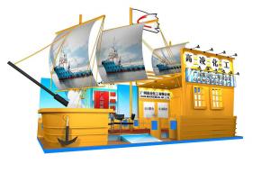 高凌化工展览模型