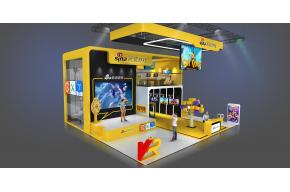 新浪游戏展览模型