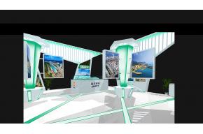 国家核电展览模型