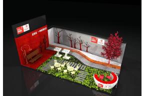 绿都城展览模型图片