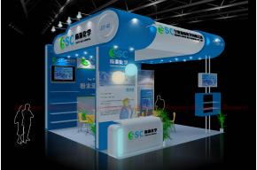 南海化学展览模型图片