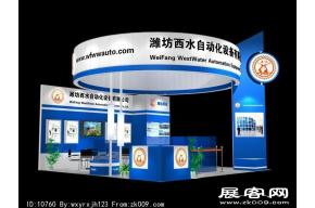 潍坊西水展览模型图片