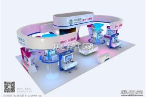 中国移动展台模型图片