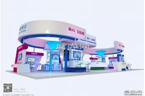 中国移动展台模型图片