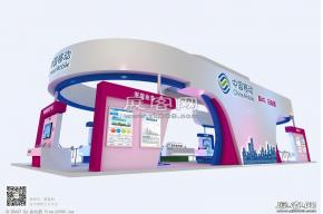 中国移动展台模型图片