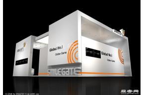 SmileGate展台效果图