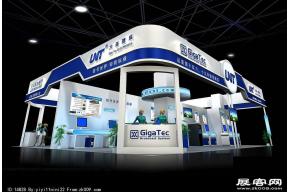 东方盛行展览模型