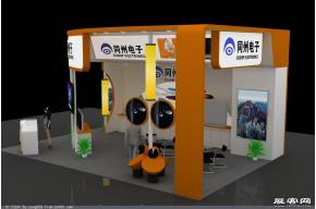 同州电子展览模型