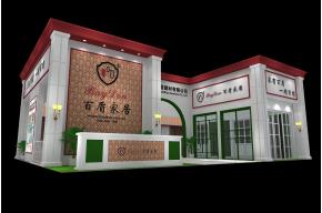 百盾展览模型