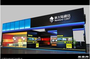新大陆展览模型