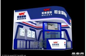 恒业国际展览模型