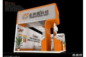 金奔腾展览模型图片