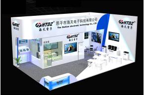 海天电子展览模型