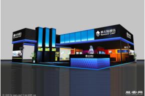 新大陆展览模型