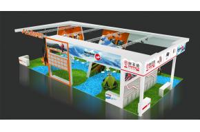 黄山揽胜天下展览模型