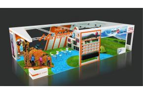 黄山揽胜天下展览模型