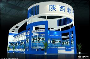陕西软件展览模型