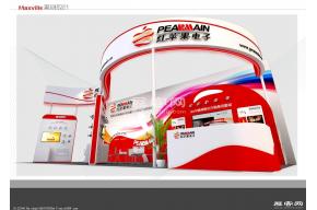 红苹果展览模型