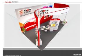 红苹果展览模型