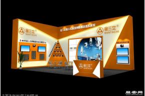 金三立展览模型
