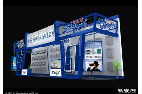 圣安科技展览模型